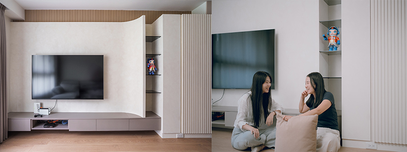 小坪數電視牆設計