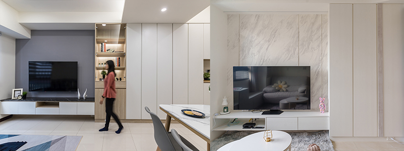 小坪數電視牆設計