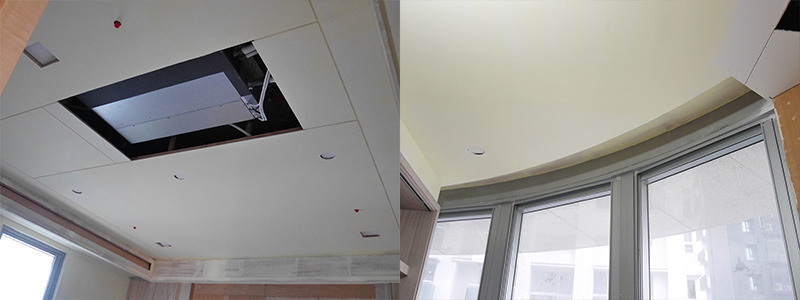 毛胚屋裝潢天花板